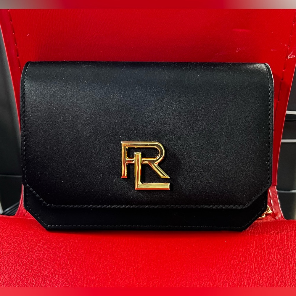 Ralph Lauren Collection RL 888 Satin Mini Crossbody Chain MSRP $1800